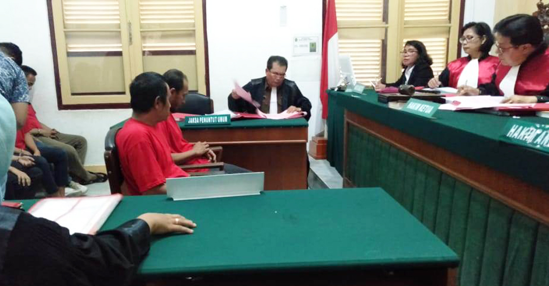 Dua Bandar Sabu Jalan Pimpinan Dituntut 7 Tahun Penjara