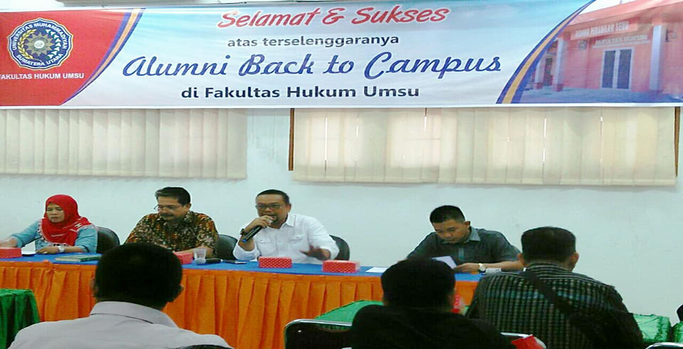 Pertemuan Alumni Fakultas Hukum UMSU Berjalan Lancar